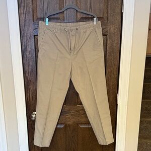 Peter Christian Khaki 100% Cotton Pants size 36x30